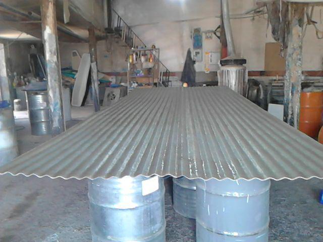 ساخت ورق‌های پوششی سقف فایبرگلاس